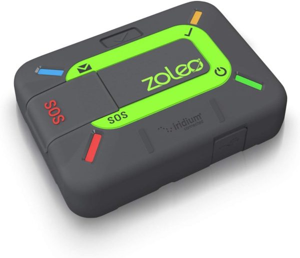 ZOLEO Satellite Communicator – Two-Way Global SMS Text Messenger & Email, Emergency SOS Alerting, Check-in & GPS Location – Android iOS Smartphone Accessory