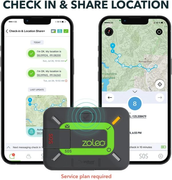 ZOLEO Satellite Communicator – Two-Way Global SMS Text Messenger & Email, Emergency SOS Alerting, Check-in & GPS Location – Android iOS Smartphone Accessory - Image 4